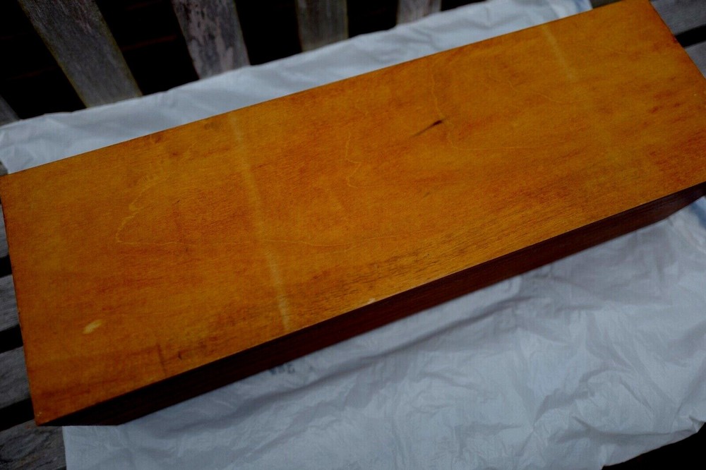 Handmade Rosewood drum / leather case