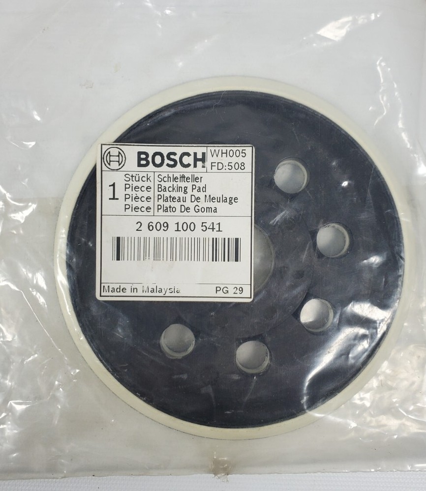 Bosch Genuine OEM Replacement Backing Pad 2609100541