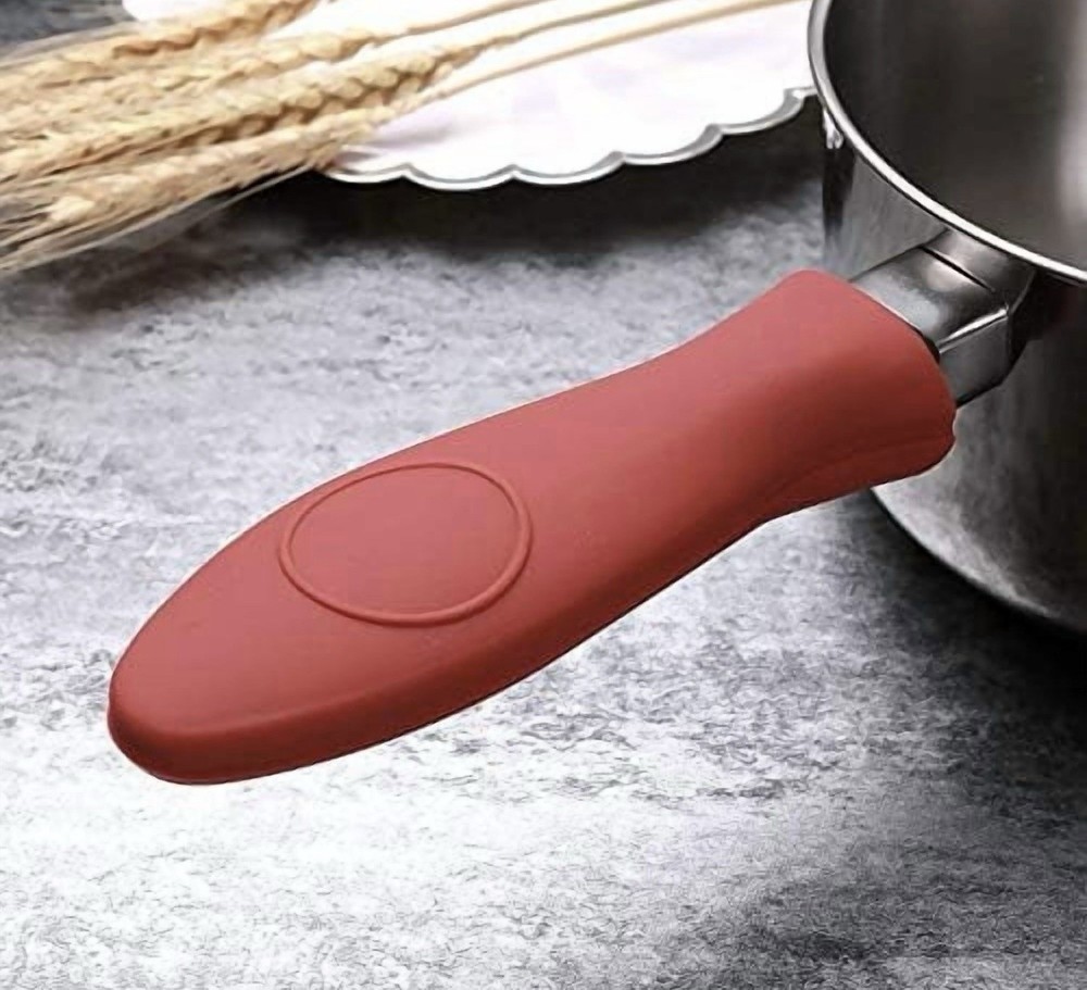 4 Pack Silicone Hot Handle Holder Kitchen Pot Handle Covers - A0159