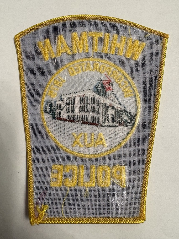 Whitman Massachusetts Auxiliary Police Patch