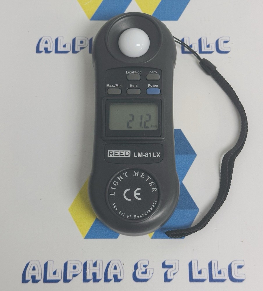 REED Instruments LM-81LX Compact Light Meter