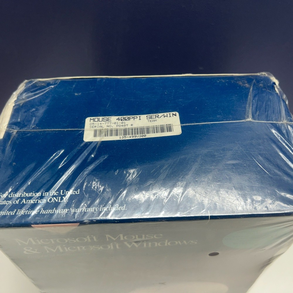 Microsoft Windows 3.0 Operating System + Microsoft Mouse - Vintage 92 Sealed Box