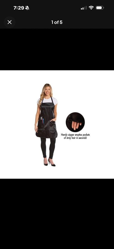 Salonchic Easy Clean Salon Apron #4043