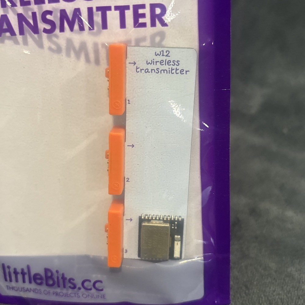 Littlebits Wireless Transmitter Module w12 - Brand New/ Sealed