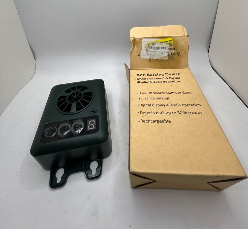 Ultrasonic Anti Barking Device Sound Digital Display Bark Control Device K6