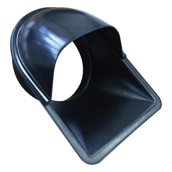 Black 2 Piece Scoop 203mm Outlet