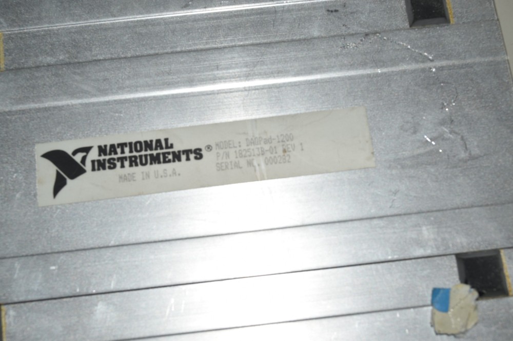 NATIONAL INSTRUMENTS DAQPAD-1200 DATA ACQUISITION & CONTROL (TPL71)