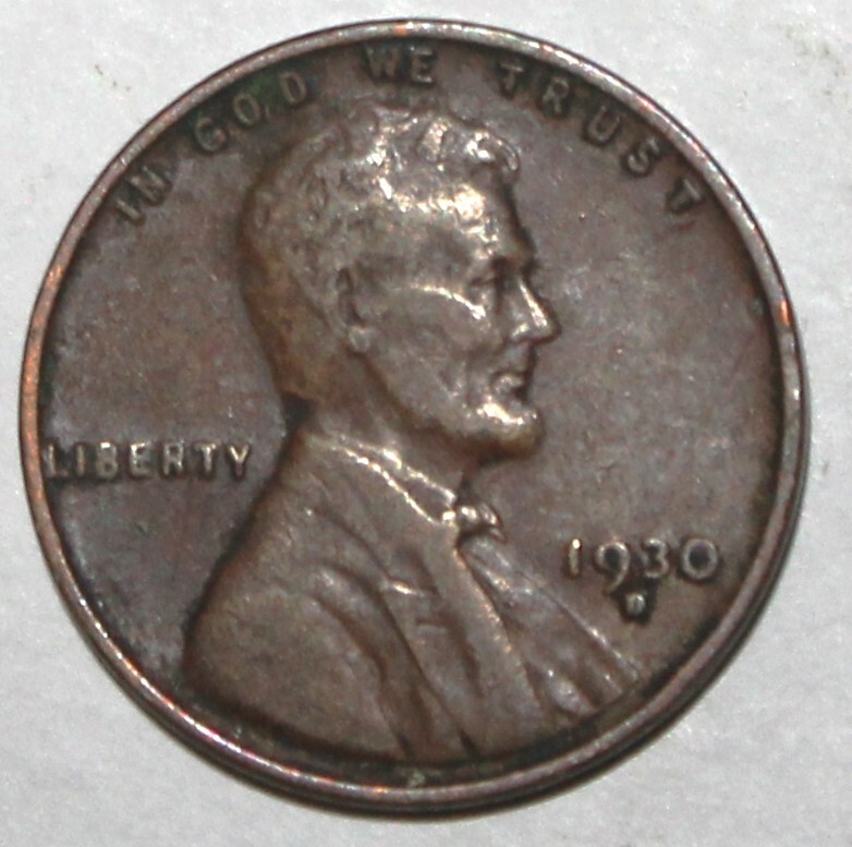 1930-D 1C BN Lincoln Cent  7701