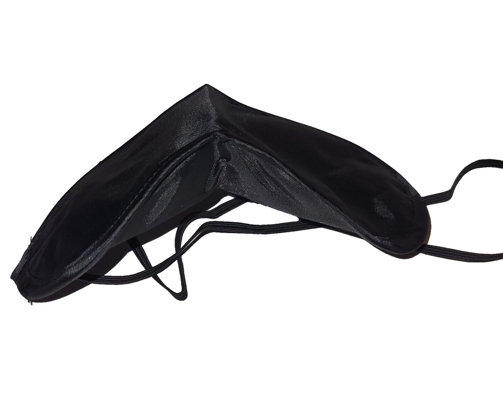 Eye Mask Sleep Blindfold W/Nose Pad and Elastic Strap