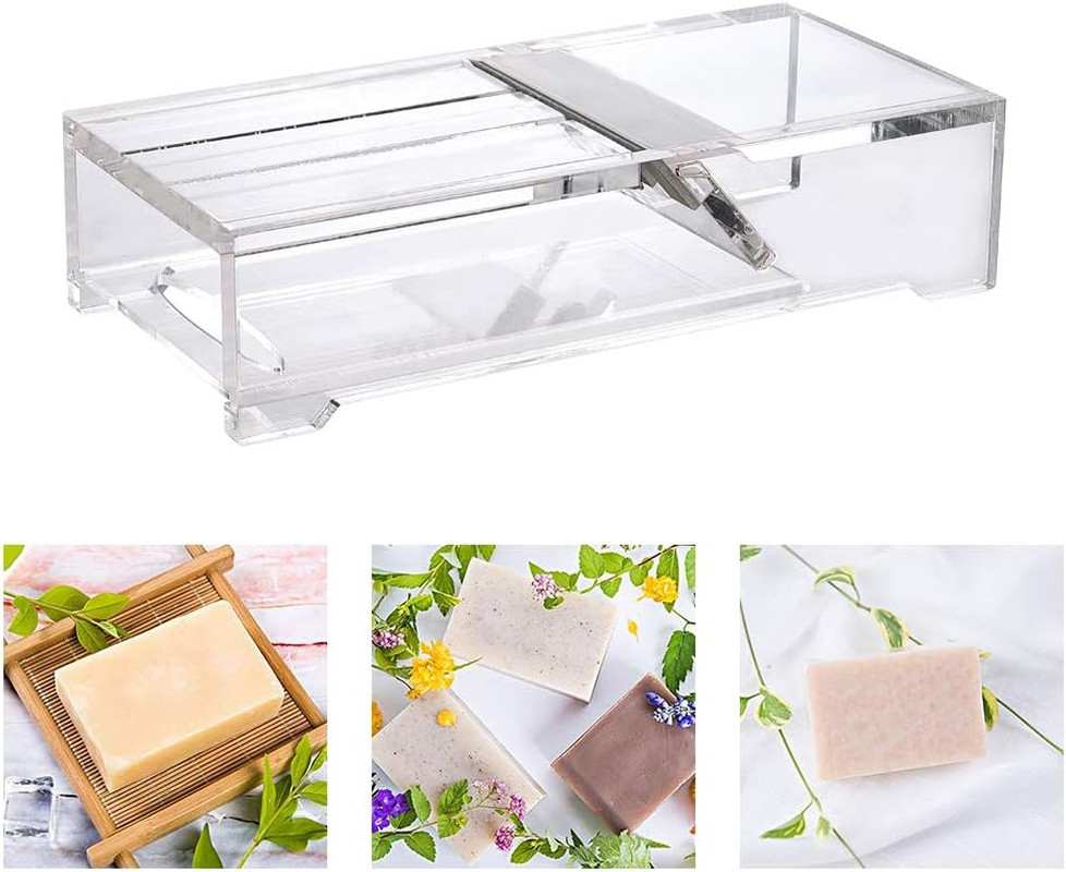 Adjustable Soap Beveler with Storage Drawer for Crafting Projects