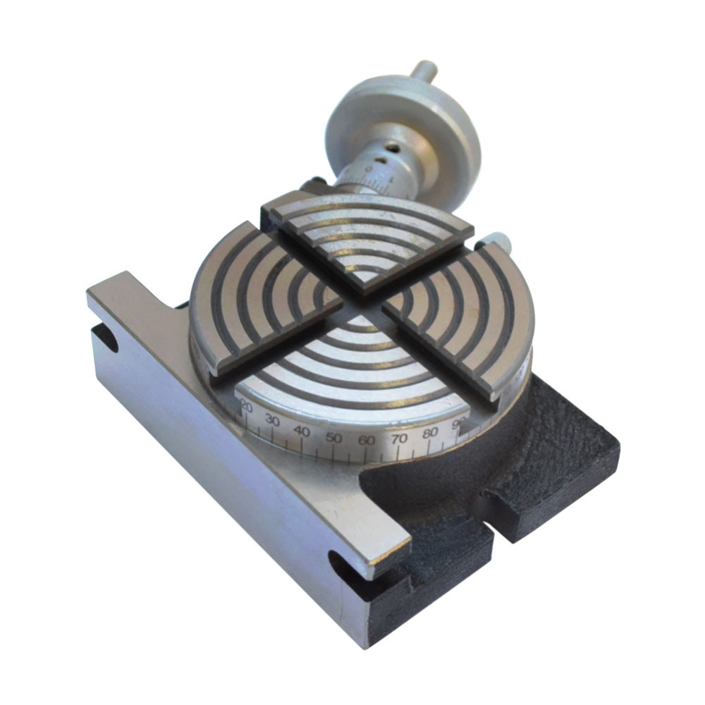 4 Inch Heavy Duty Horizontal Vertical Precision Rotary Table H/V 100mm