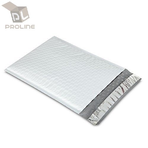 ProLine 25 Size #0 6.5x10 Extra Wide Poly High Bubble Mailer DVD CD Envelopes