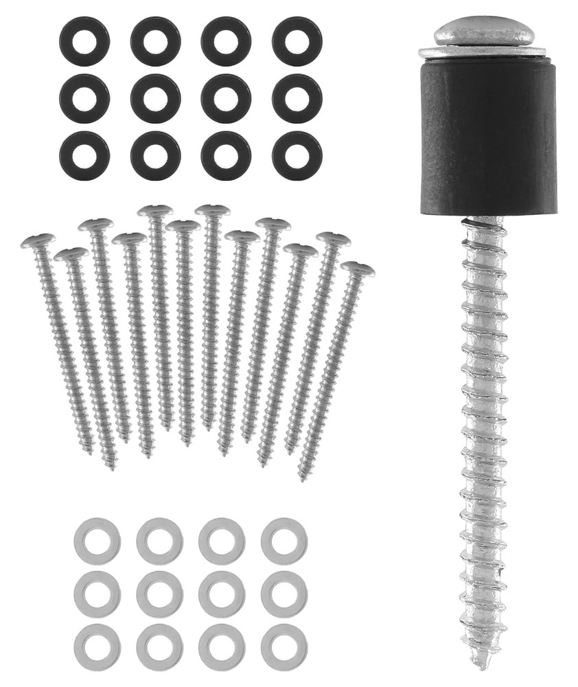 24 Set(72Pcs) Pegboard Mounting Hardware Kit, Peg Boards Accessories - Include S