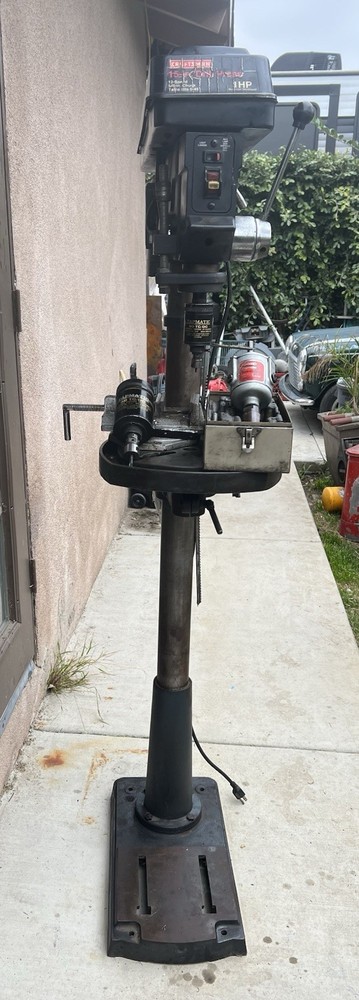 Craftsman 15-Inch Floor Drill Press with Tapping Attachments
