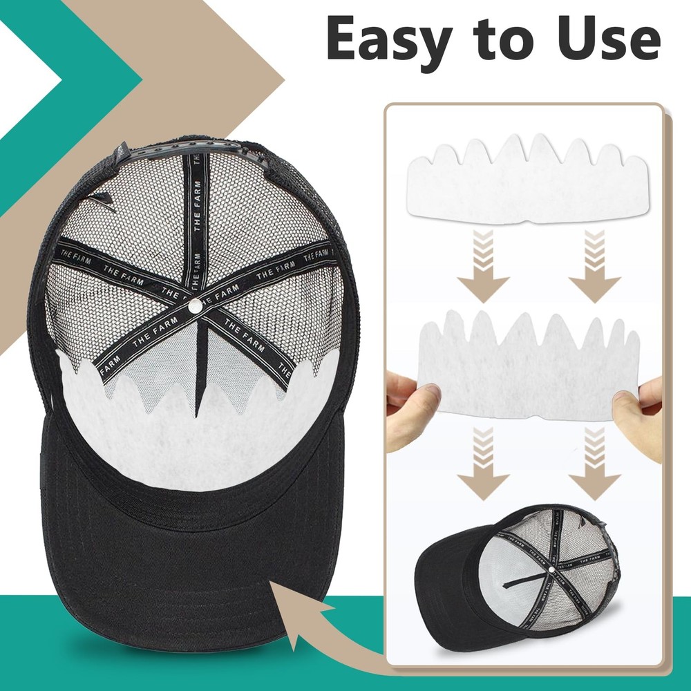 20Pcs Hat Shaper Insert - Baseball Caps Inserts Shapers, Reusable Crown Suppo...
