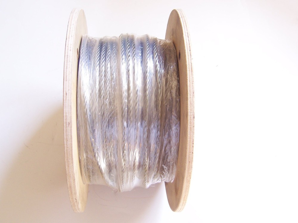 Galvanized Wire Rope Cable  3/16", 7x19, 750 ft reel