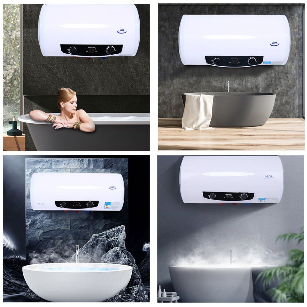 1500W 110V Tank Hot Water Heater Shower Electric Waterproof
