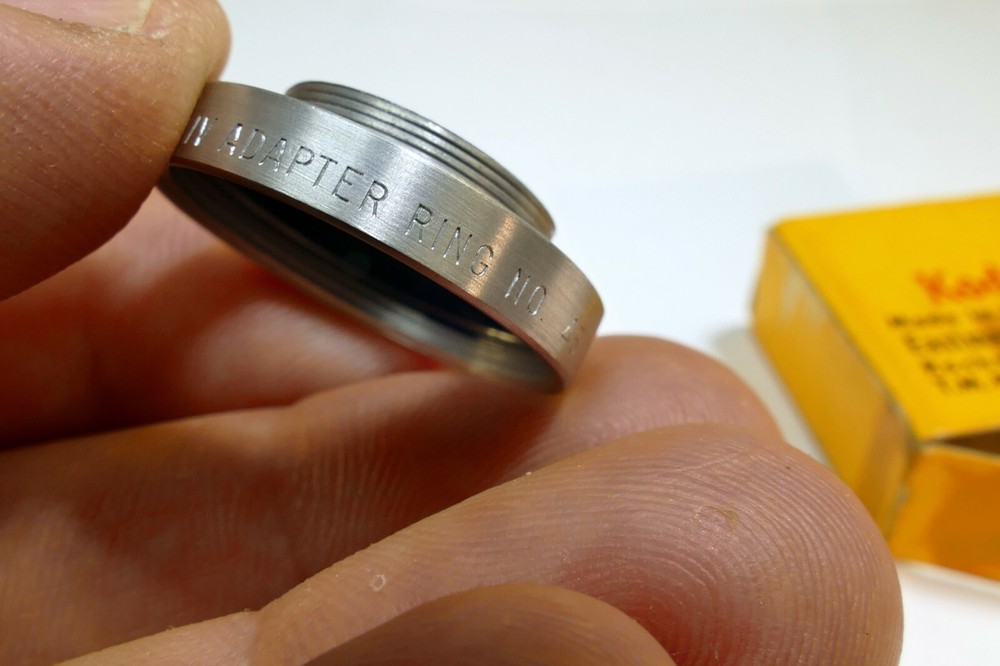 KODAK No. 45 threaded Filter holder only 17mm OD