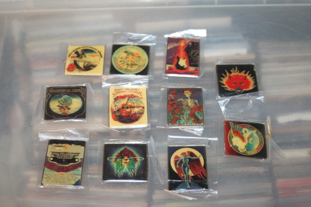 Grateful Dead - 11x Official Enamel Magnets