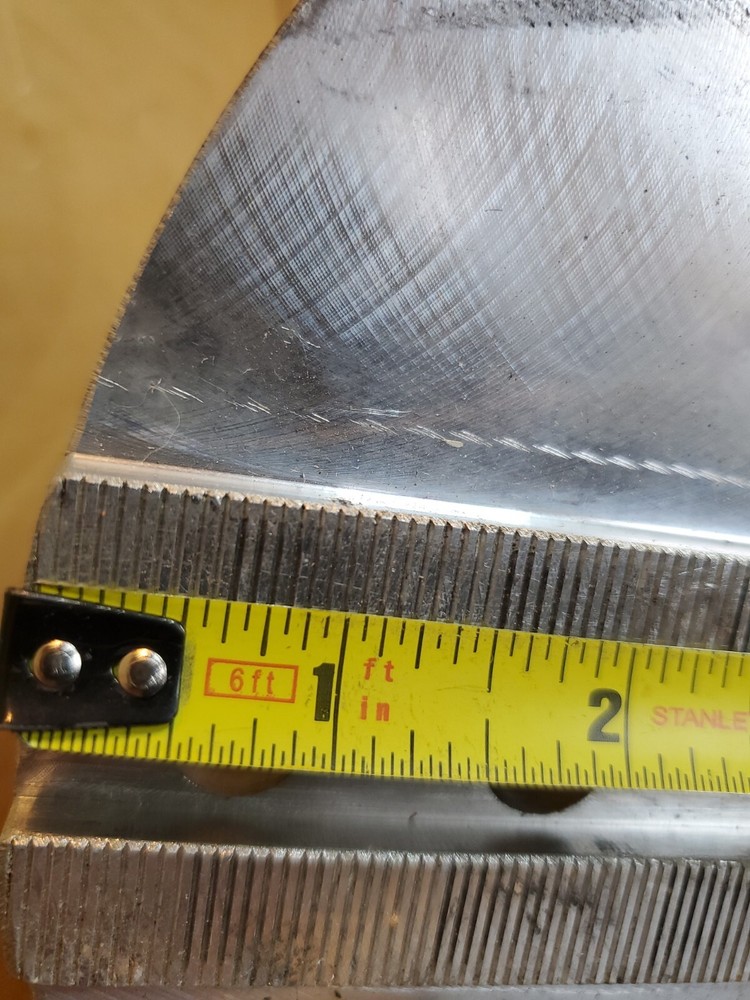 Lathe Jaws Sarated 3 Piece Pie As Pictured 10"