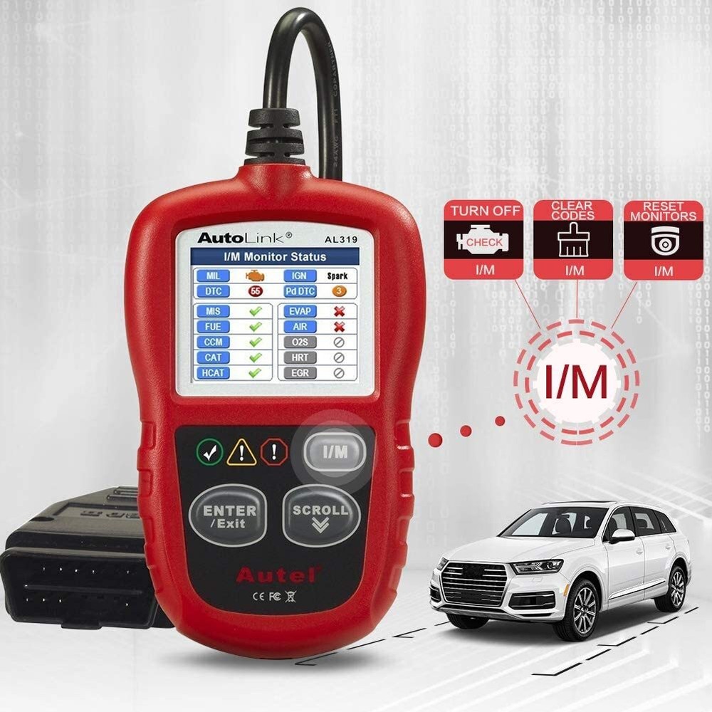 2026 Autel Autolink AL319 OBD2 CAN OBDII Car Code Reader Diagnostic Scanner Tool