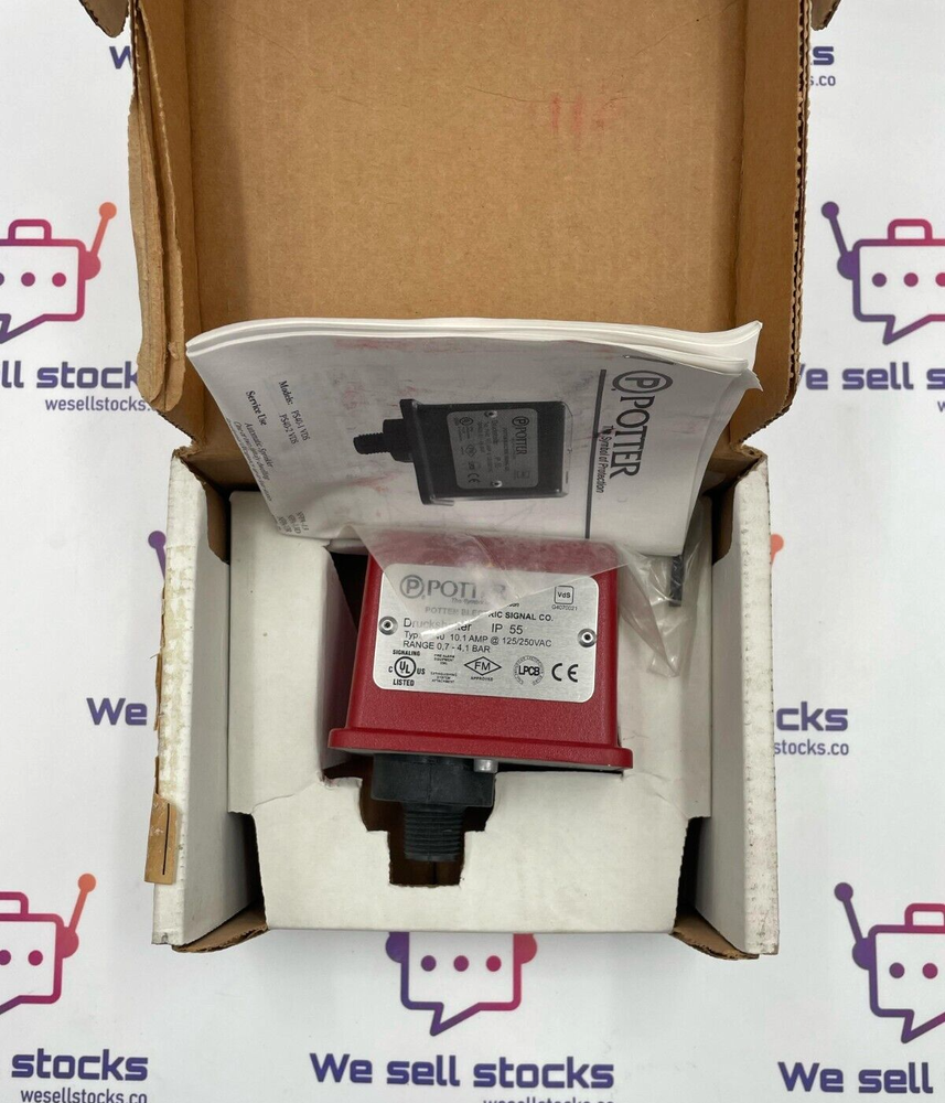 POTTER PS40-1VDS Low Pressure Indicator