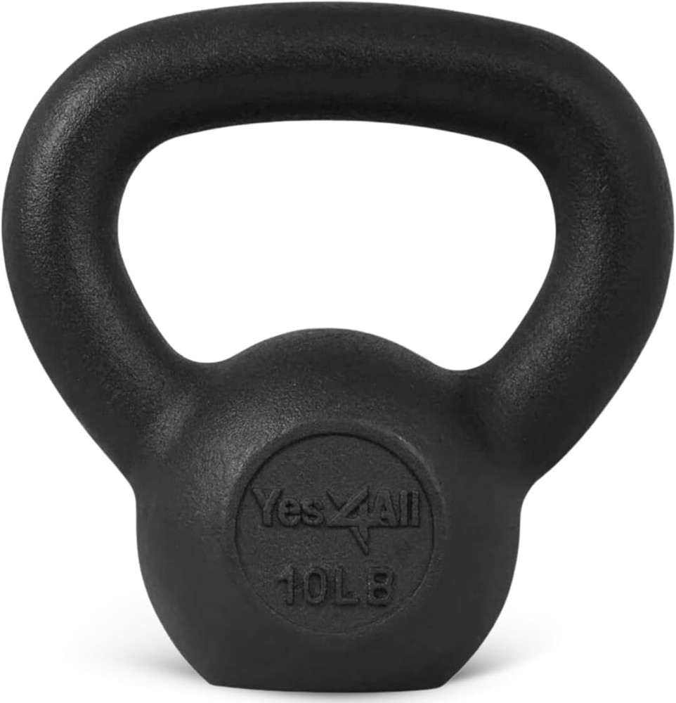 Versatile Cast Iron Kettlebell Set for Strength Training – 5-80 Lbs Options