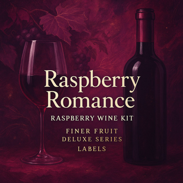 FWK Raspberry Romance Raspberry Wine Kit – Finer Fruit Deluxe Series Labels