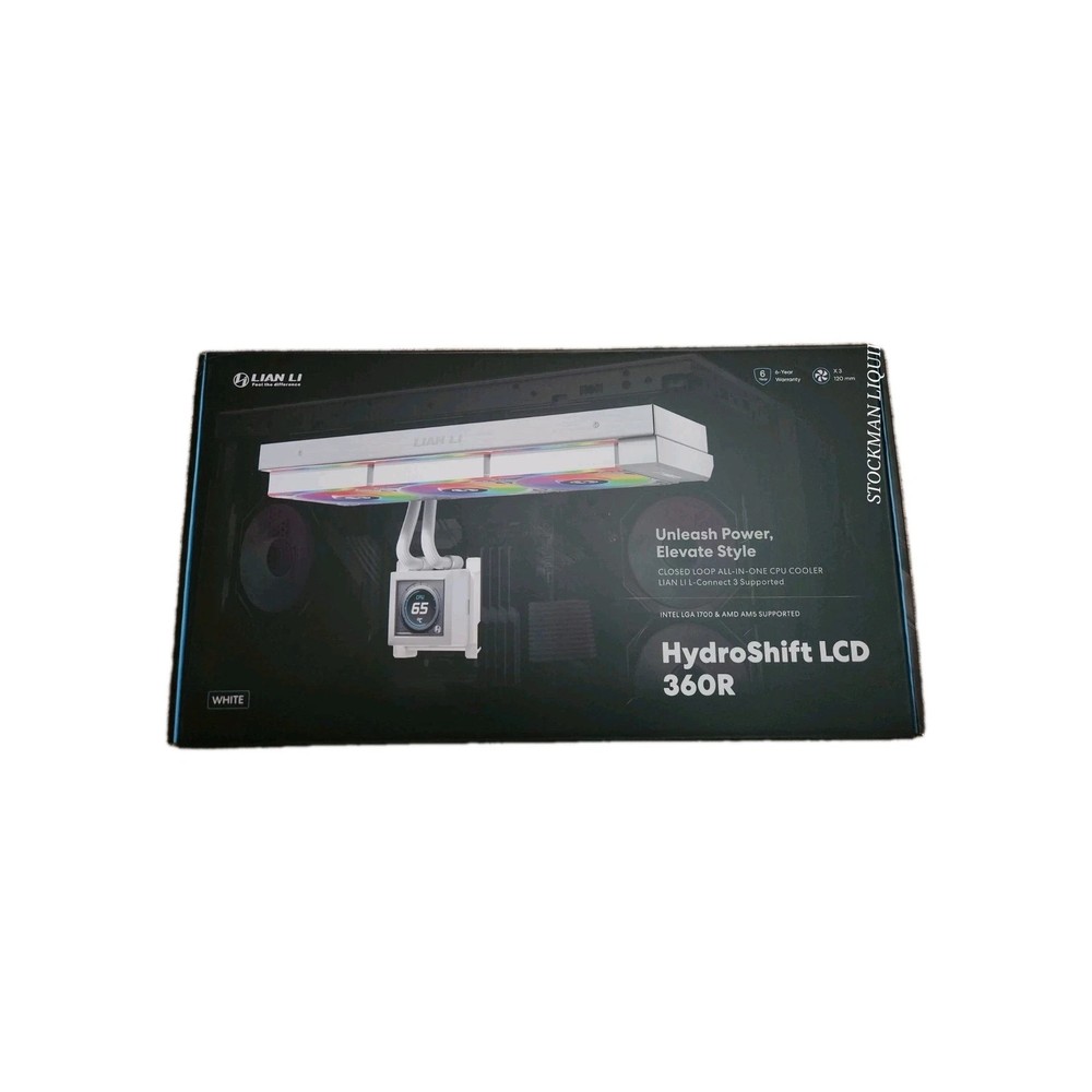 Lian Li HydroShift LCD 360r White