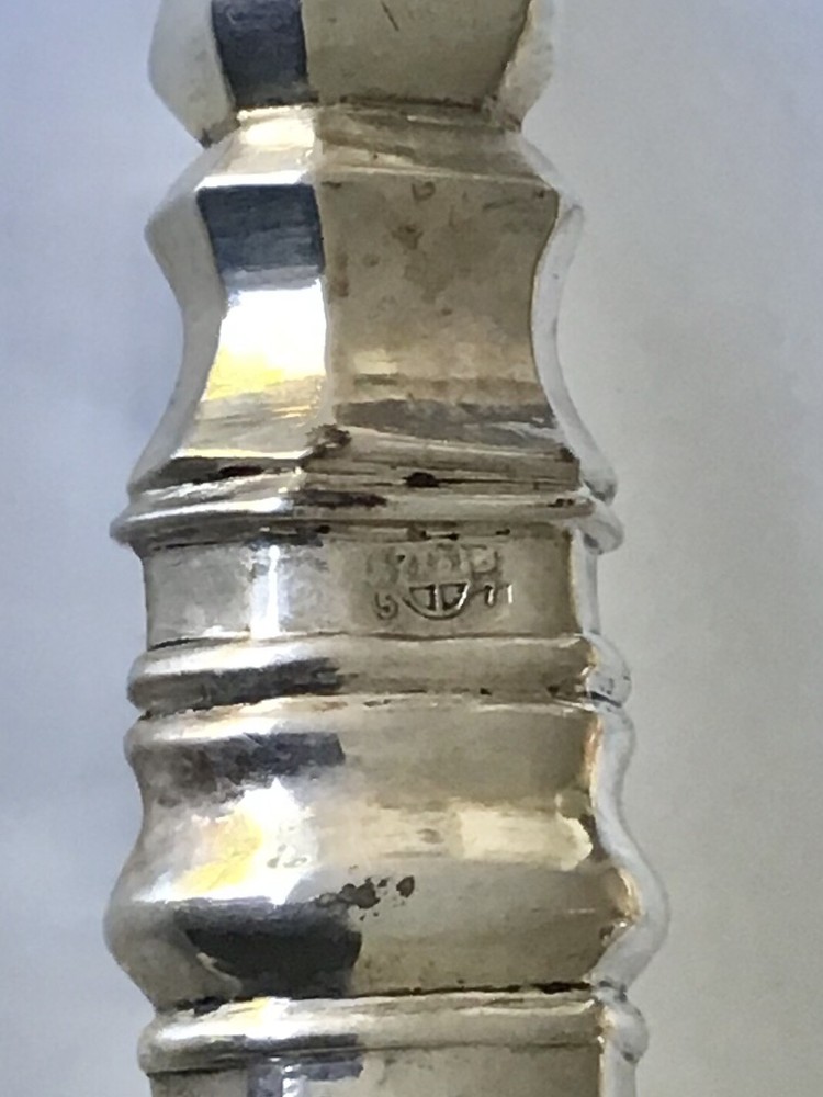 Austro Hungarian 1857 Solid 12 silver fish 🐟 Serving Piece
