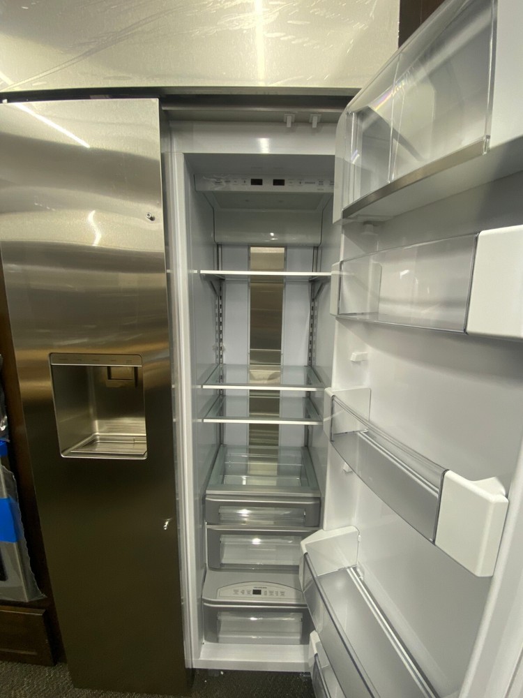 Monogram ZISS360DNSS 36" Counter Depth Built-In Side by Side Refrigerator
