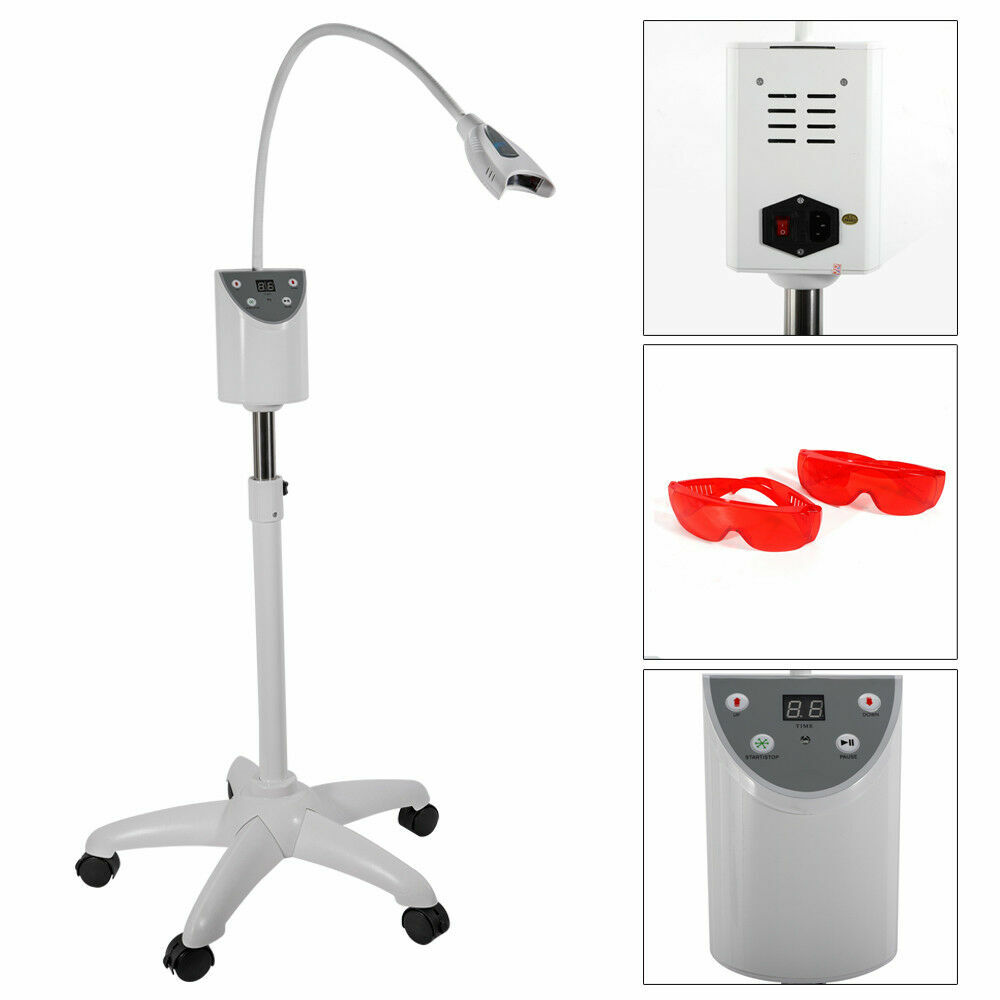 Dental Teeth Whitening Machine Mobile Lamp Bleaching Cold LED Light Accelerator