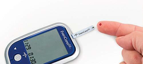 Evencare Medline G2 Blood Glucose Test Strips, For self-testing with G2