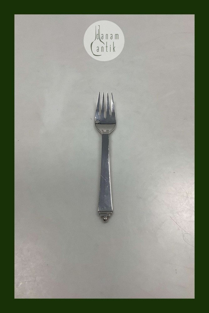 Georg Jensen Pyramid EPNS Silver Plated Fish Fork