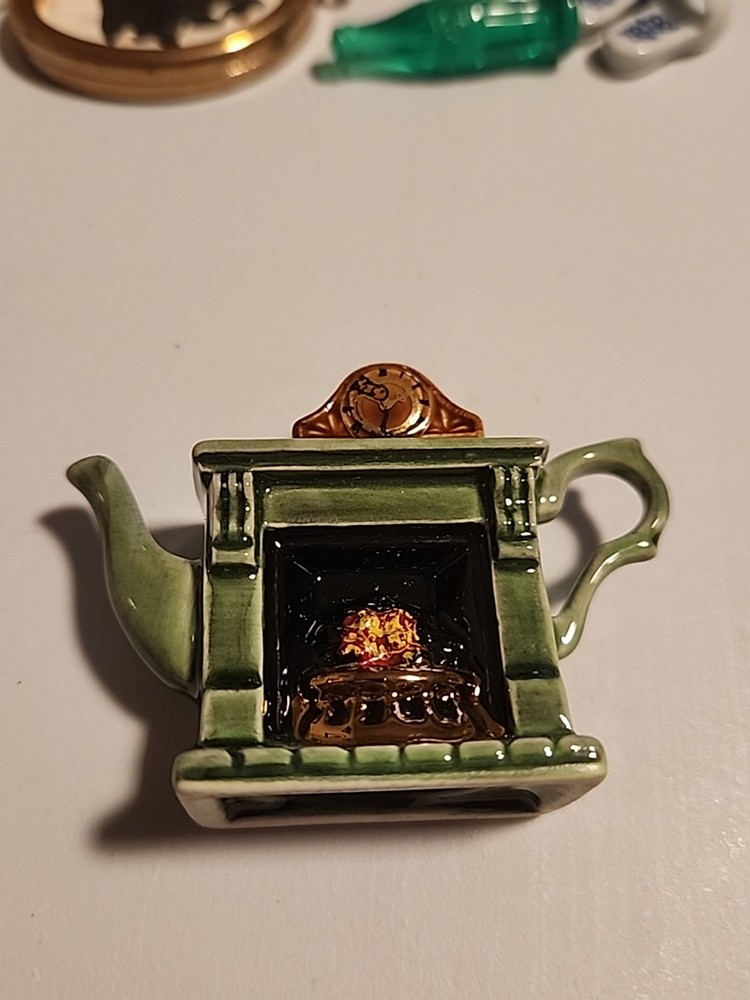 Vintage Tiny Cardew Mini Victorian Fireplace