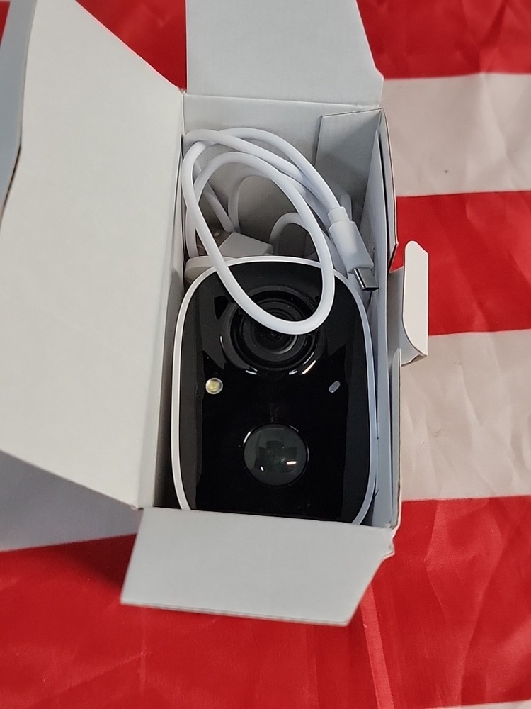 Smart Wireless Battery Security Camera for Home - RoHS