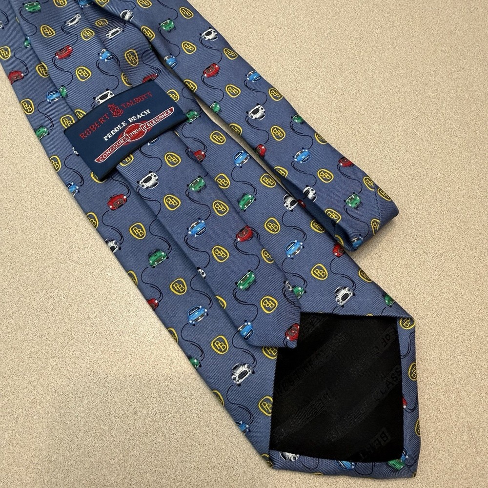 Robert Talbott 2004 Pebble Beach Concours d Elegance Vintage FERRARI Tie