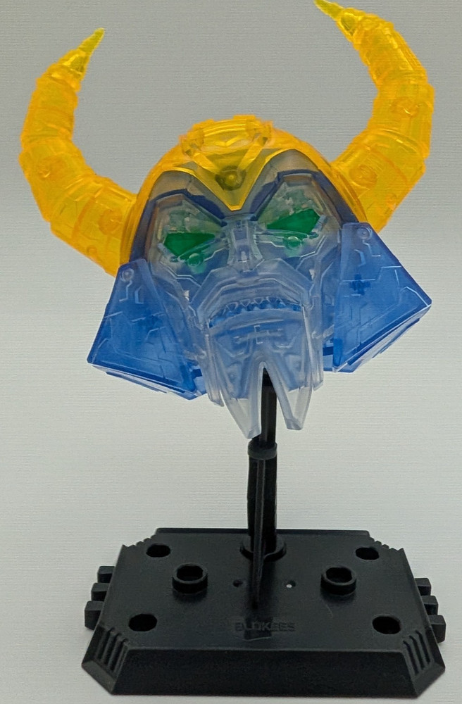 Blokees Transformers Unicron Head w/ Autobot Shuttle Translucent Clear Model Kit