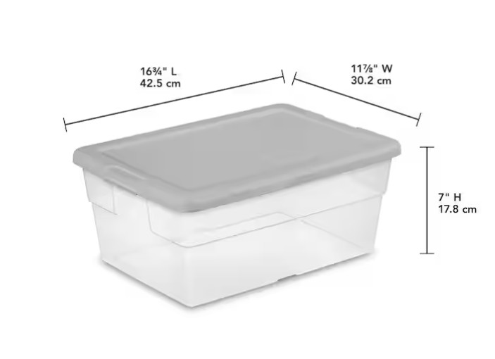 Sterilite 16 qt. Storage Box