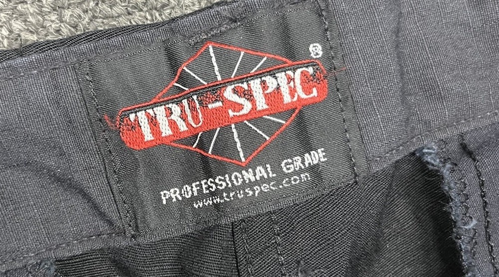 Tru Spec Tactical Pants Medium Regular Fits 31 To 35 Black