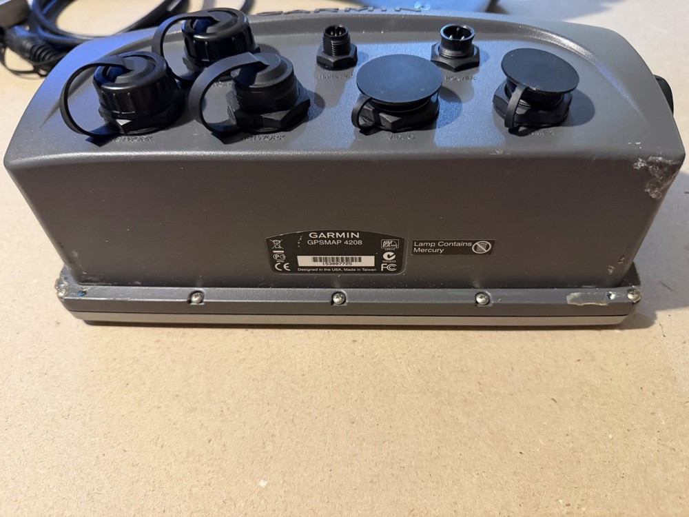 Garmin GPSMAP 4208 ChartPlotter Head Unit with Suncover & Bail Mount (No Cables)