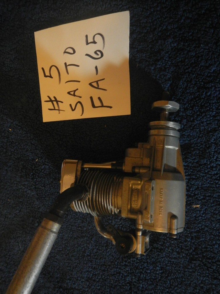 SAITO FA-65 FOUR STROKE GLOW ENGINE