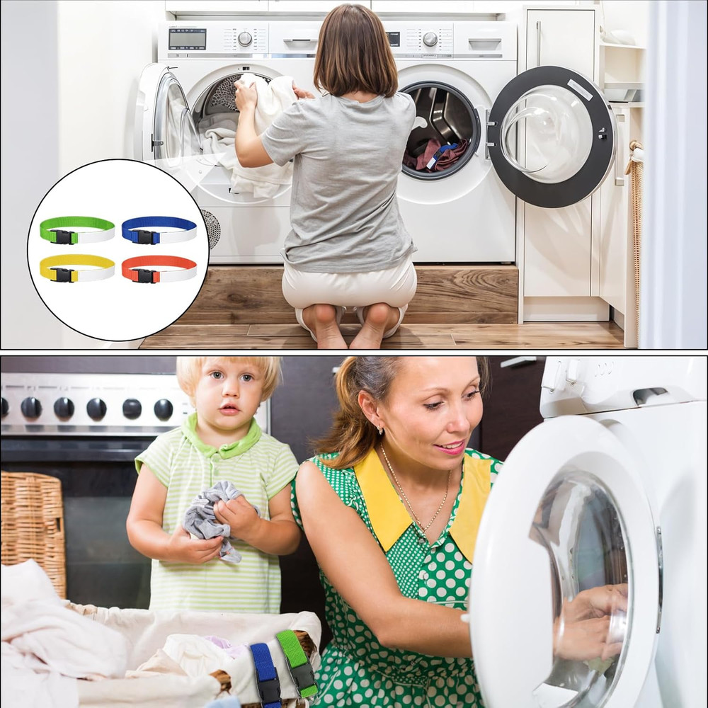 Multipurpose Laundry Strap with Buckle for Sock Snare and Storage Solutions