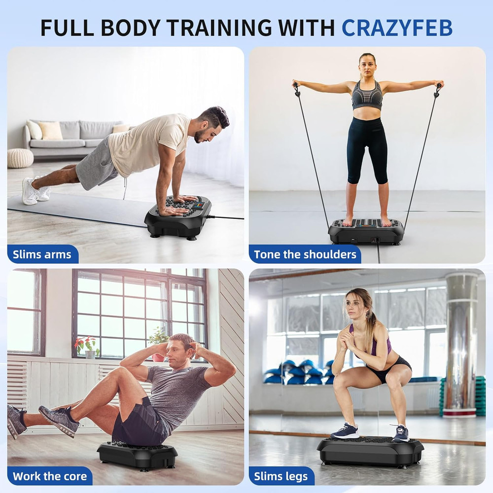 Vibration Plate Exercise Machine - Vibration Plate for Lymphatic Drainage, Whol