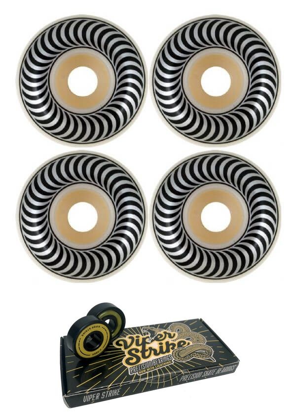 Spitfire Wheels Classics Skateboard Wheels - 54mm 99a + bearings