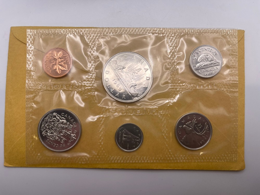 1969 Canada coin set  uncirculated