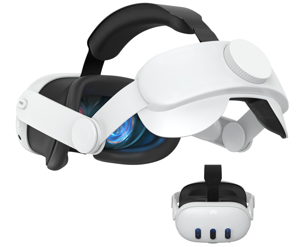 Head Strap Compatible with Oculus Quest 3,Meta Quest 3 Accessories Adjustable El