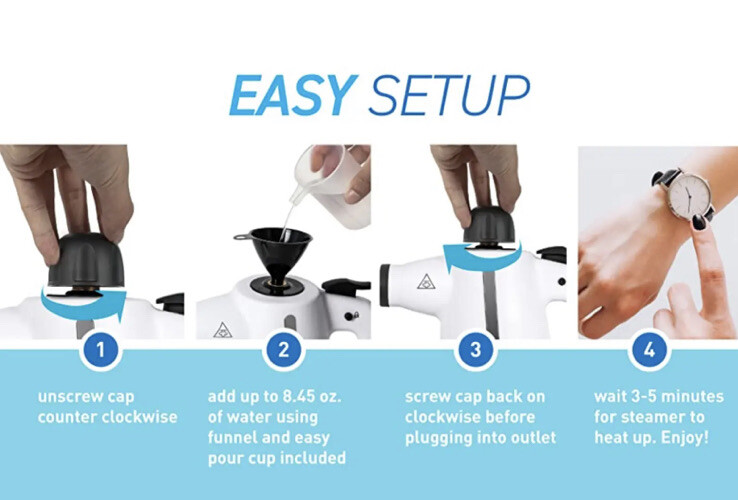 Bed Bug Steamer Killer Non Toxic Effectively Kills Bugs & Their Eggs Dead WORKS!
