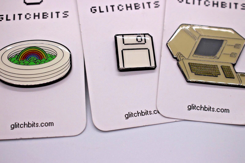 LOT OF 5 GLITCHBITS PINS