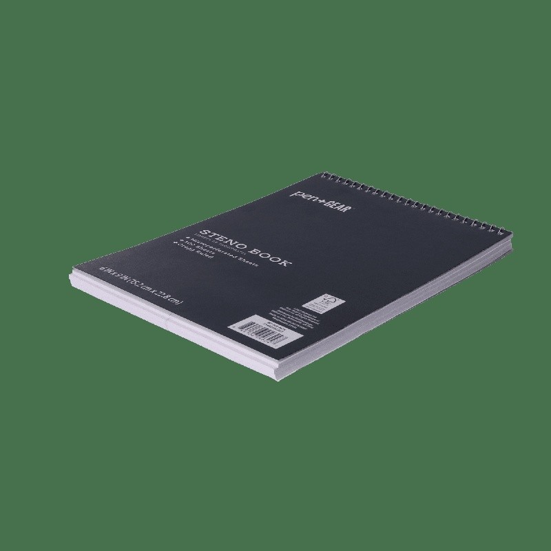 Steno Pad Top Spiral Binding 100 Sheets Gregg Rule Notepad Note Taking 7 Pack